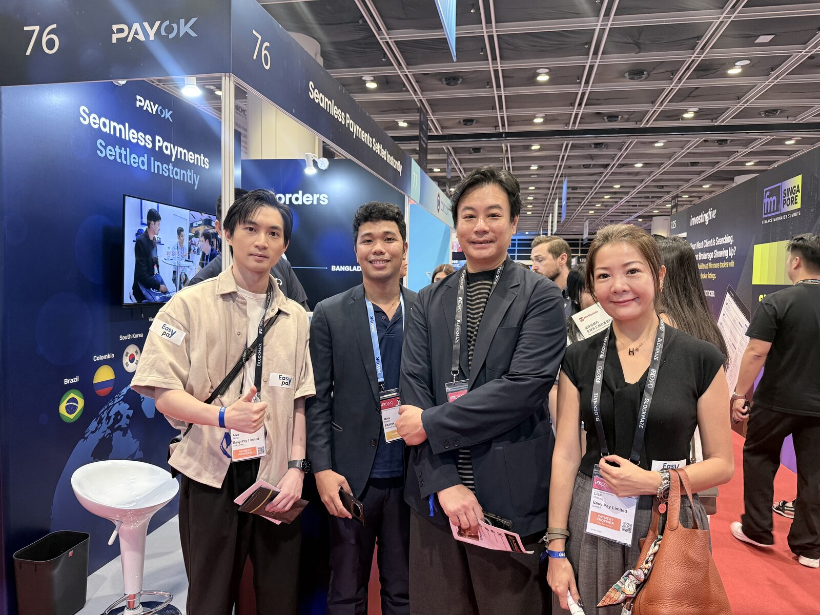 Easypay 受邀參加 iFX EXPO，同場加映 Worldpay 交流會幫 Easypay 董事慶生（5）